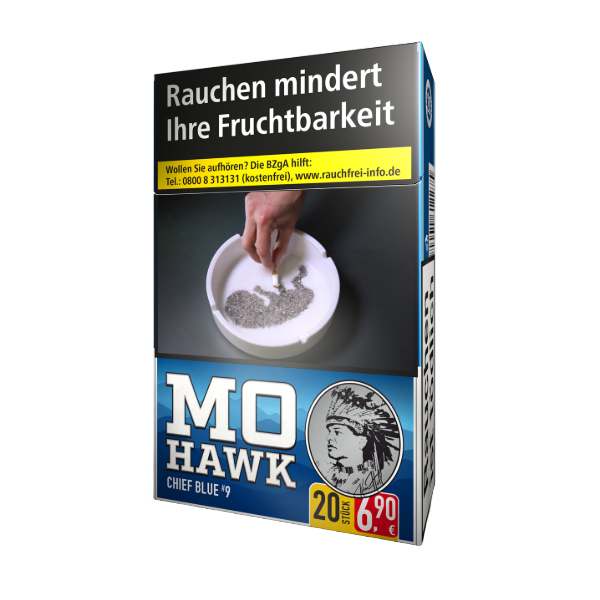 Mohawk Classic Blue 10 x 20 Zigaretten